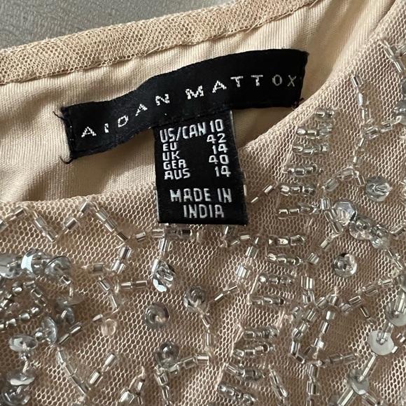 Aiden Mattox beaded formal dress - Picture 7 of 8